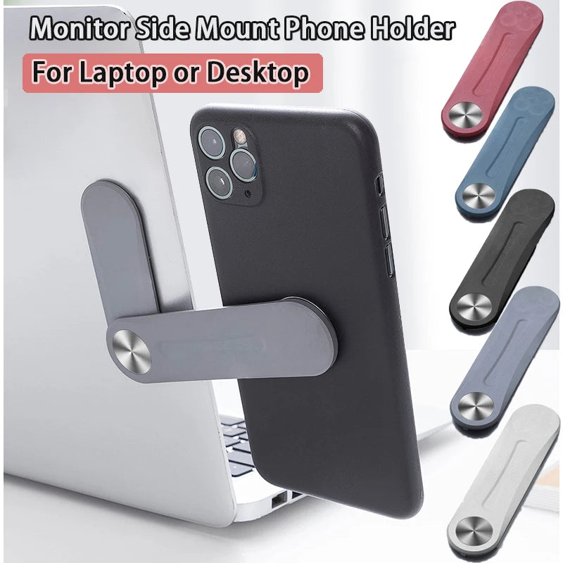 SUPPORT MAGNETIQUE DE TELEPHONE POUR ORDINATEUR PORTABLE